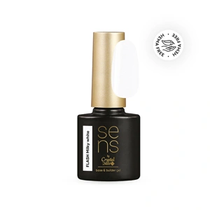 Crystal Nails SENS FLASH Hema Free Base gel - Milky White 10ml főképe